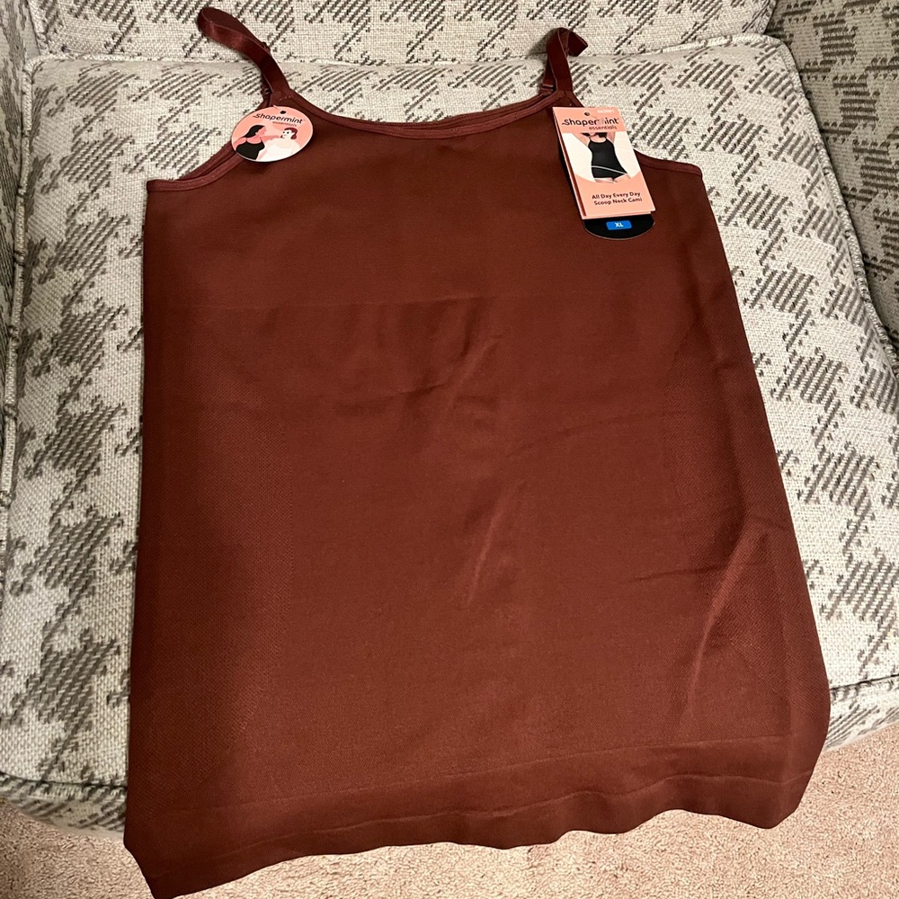 Brown Shapermint tank top